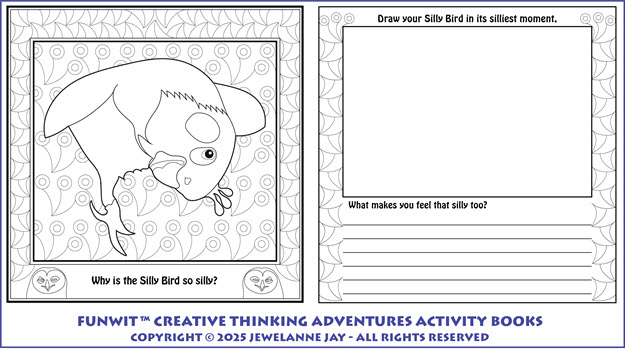 FUNWIT Creative Thinking Adventures Book 2 - Silly Bird