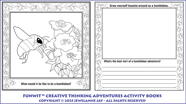 FUNWIT Creative Thinking Adventures Book 2 - Bumblebee